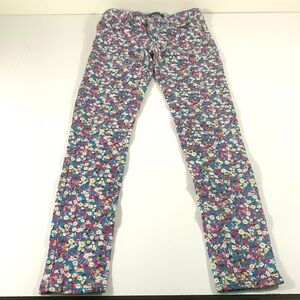 Levi’s Girls “The Knit Jean” floral pants - size 14 REG - adjustable waist